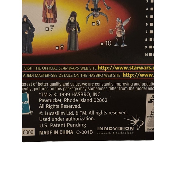 Star Wars Episode I Rune Haako 1999 Hasbro CommTech Chip Action Figure New - Picture 7 of 16